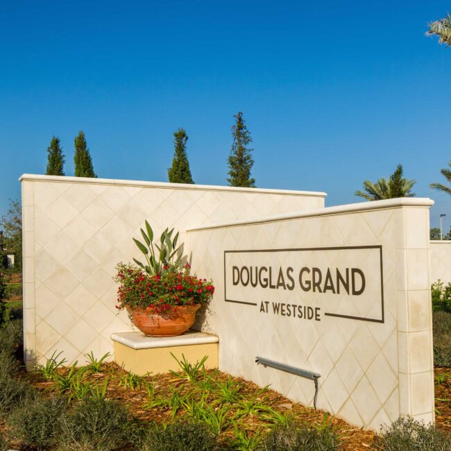 Douglas Grand at Westside Monument Signage