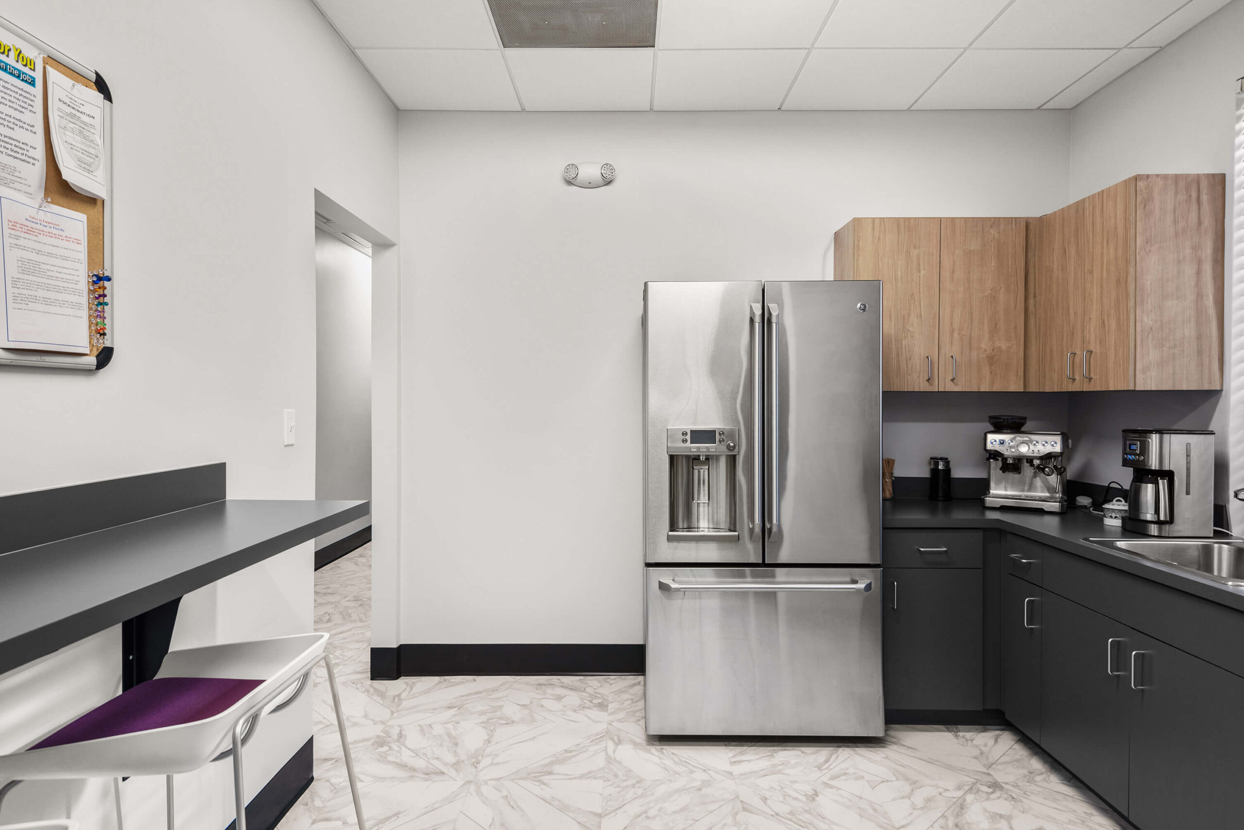 Forward Law Office kitchen area